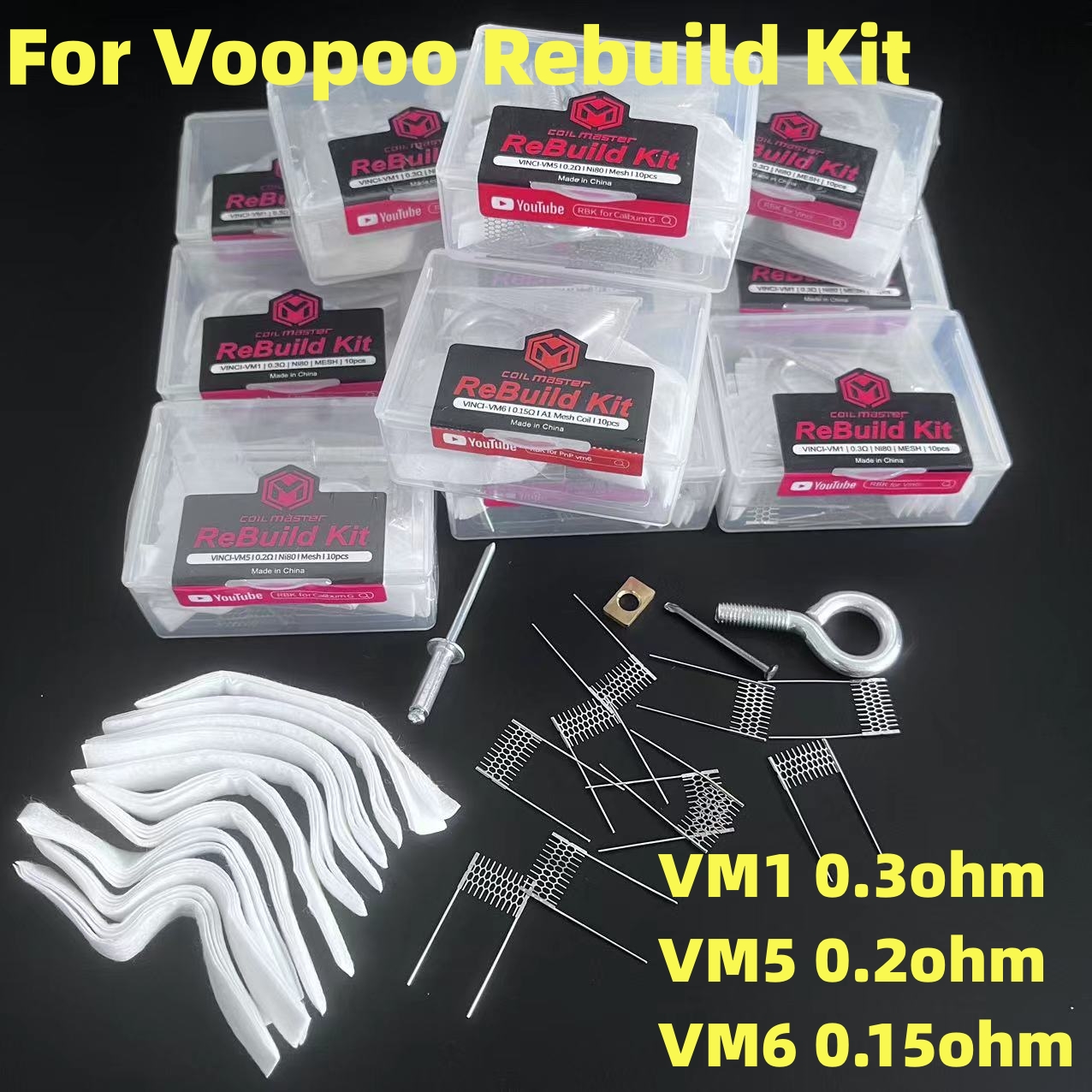 Coil Building Kit - Diy Revisieset Voor Pnp Rebuilding Kit