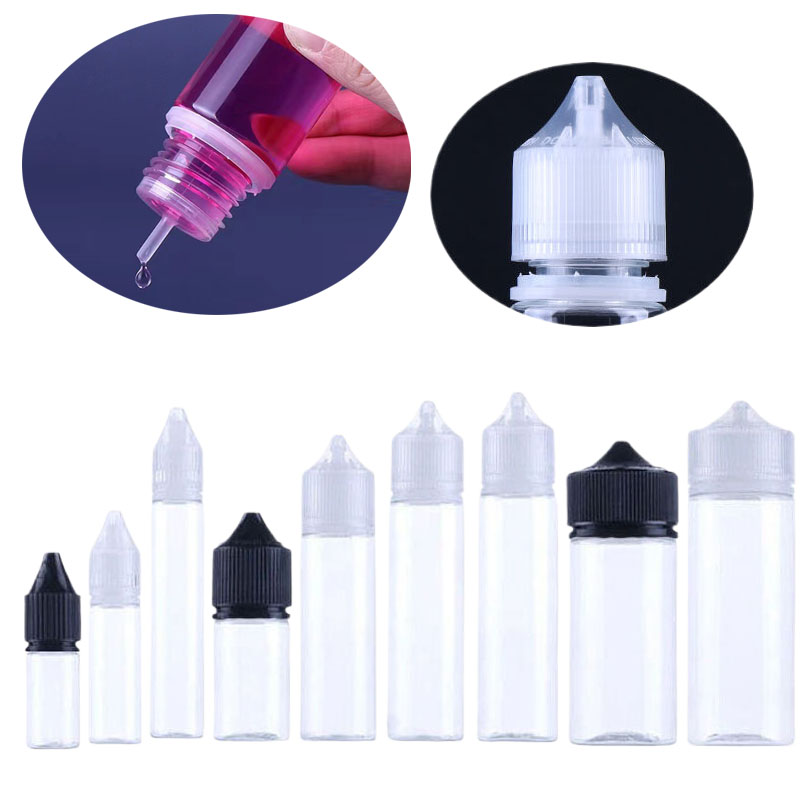 Juice Bottle Dropper - 5 Stuks 10/15/30/50/60/100/120 Ml Lege Doorzichtige