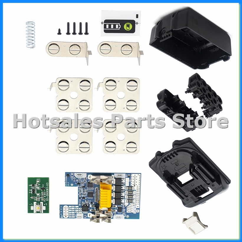 Battery Case Storage - Power Tool Lithiumbatterijbehuizing Opbergdoos Bescherming Printplaat
