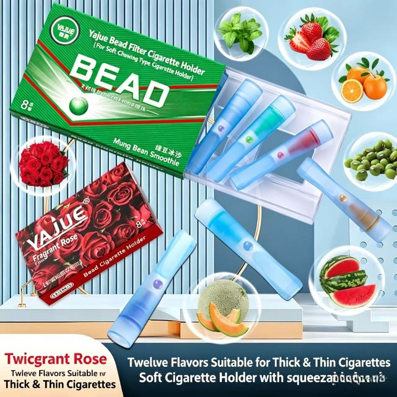 Smoking & Vaping Accessories - Hoogwaardige wegwerp sigarettenhouder met explosieve kraal,