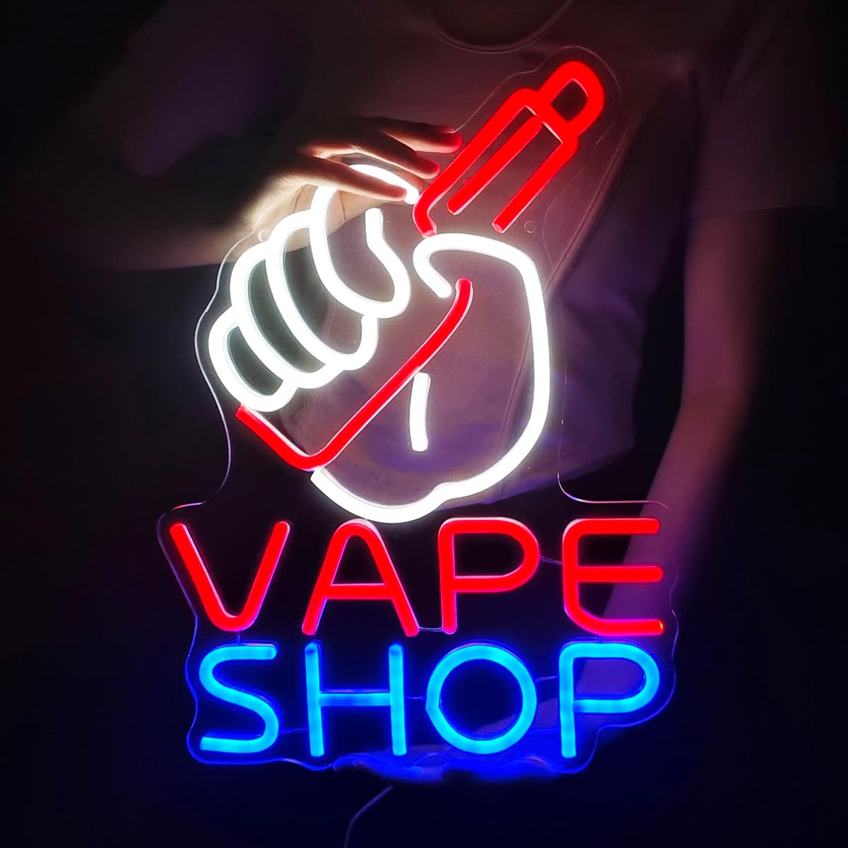 Vaping Store - Vape Winkel Neon Bord Voor Rookwinkel