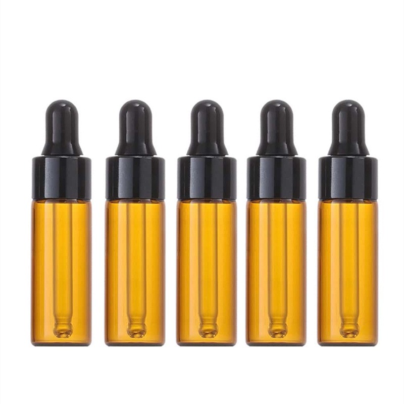 Juice Bottle Dropper - 10 stuks 5 ml amberkleurige druppelaar