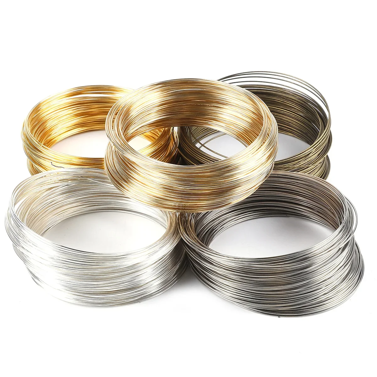 Coil Building Kit - 100 Loops 0.6mm Memory Wire Armband