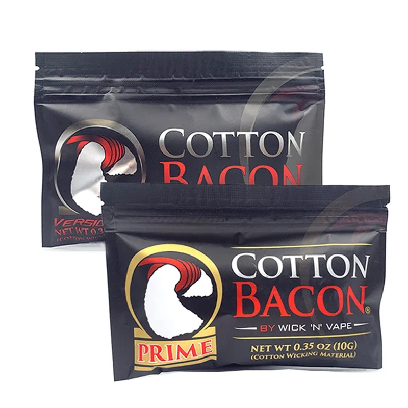 Rda Atomizer Deck - Vape Katoen Zilver Goud Katoen Bacon