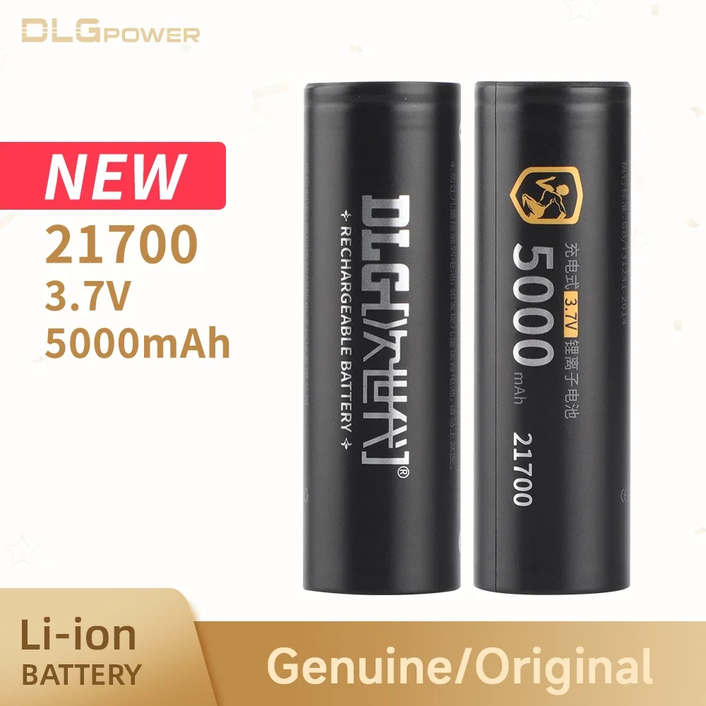 Vaping Goods - DLGPOWER 21700 3.7V 5000mAh Hoge Capaciteit
