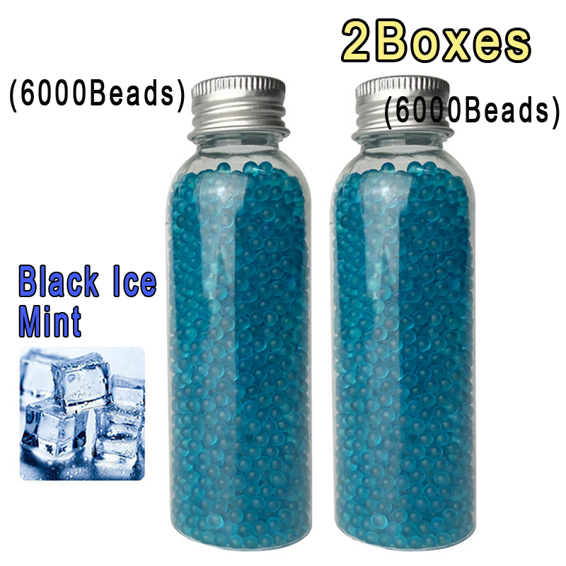Smoking & Vaping Accessories - 6000 stuks kralenmix fruit zwarte ijsmunt