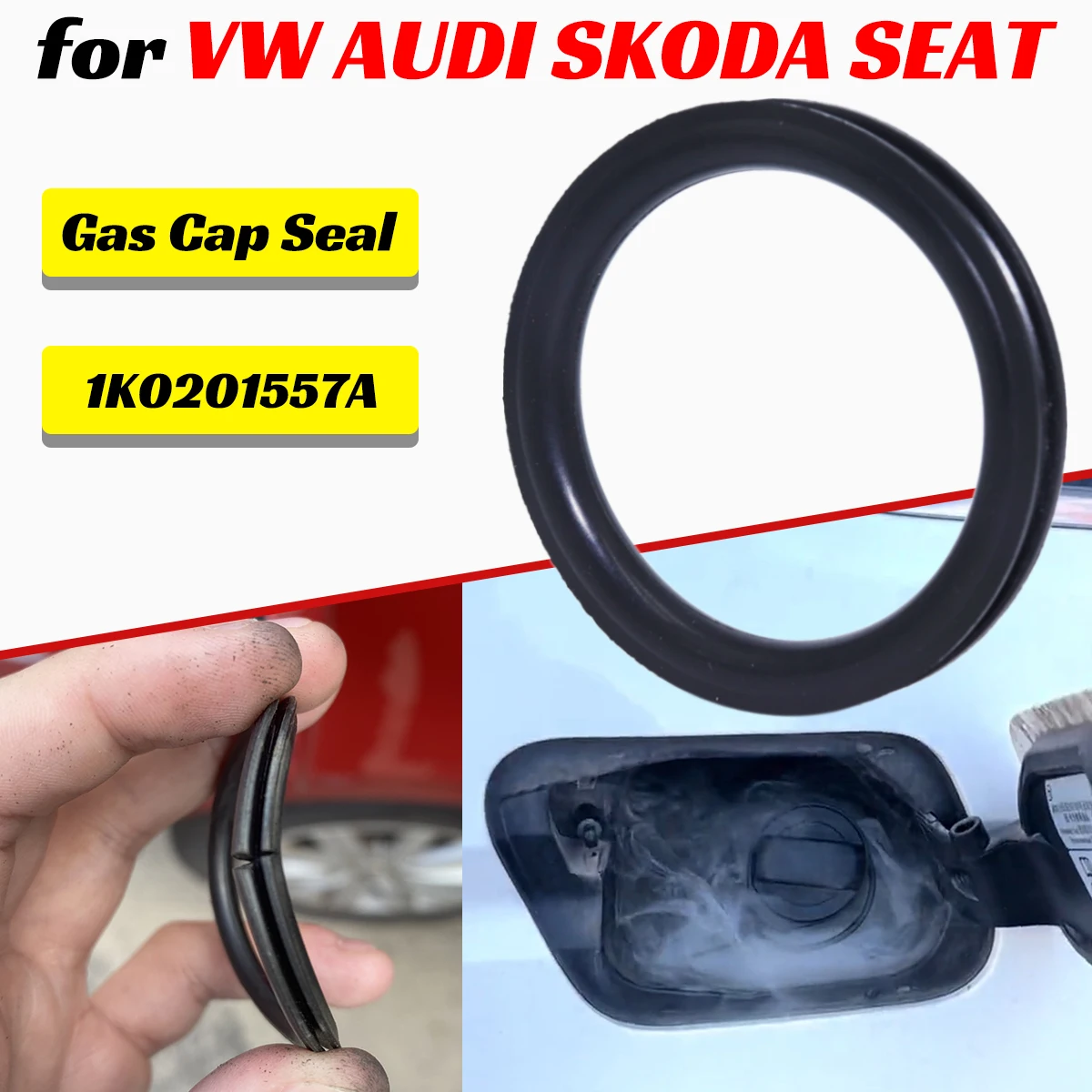 Tank O-Ring Seal - Gasdop Vervang afdichting voor VW AUDI