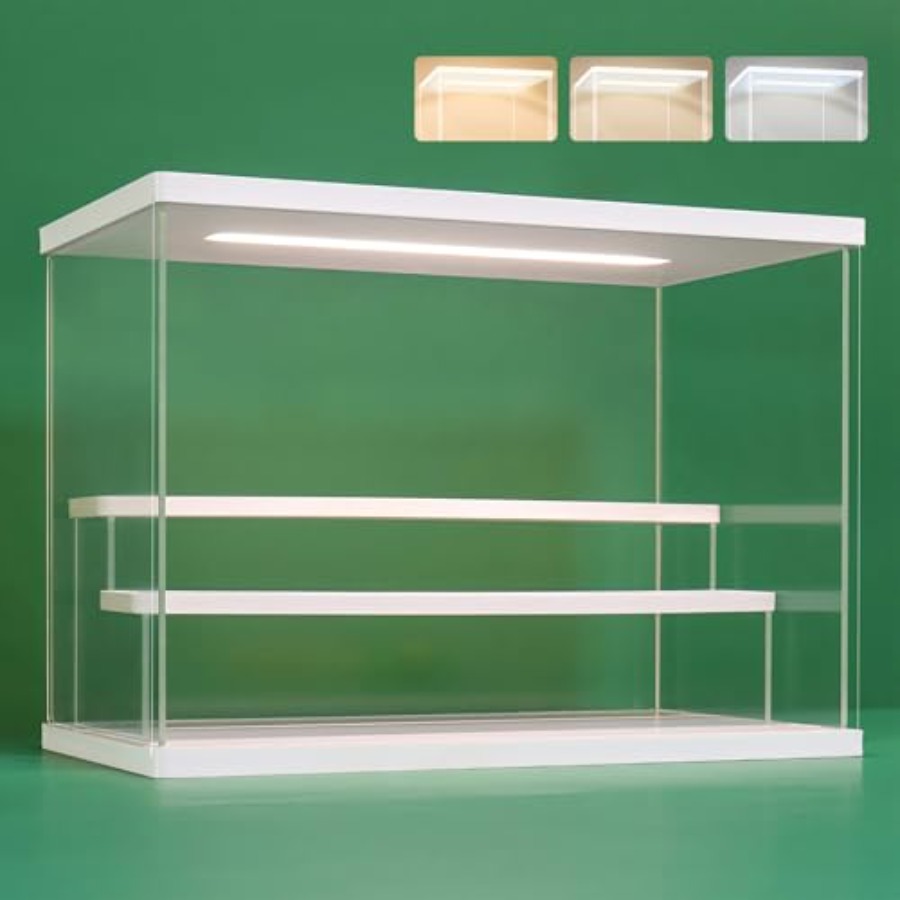 Battery Case Storage - Transparante Acryl Display Case Stand met