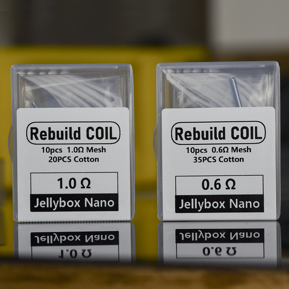 Coil Building Kit - 1Set Jellybox Nano Reviseer Kit 0.6ohm/1.0ohm