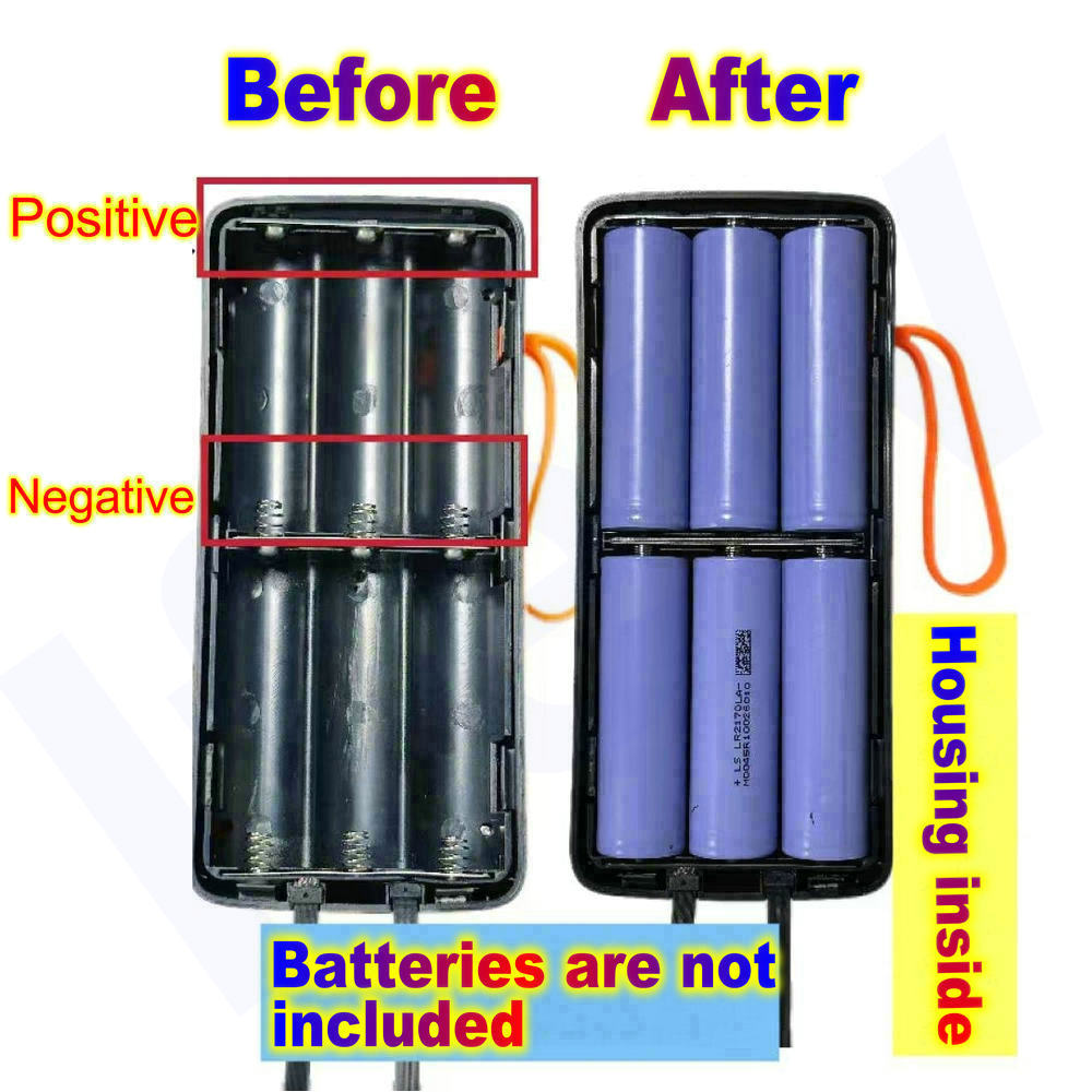 21700 Batterijhouder Power Ban - Battery Case Storage recensie en prijs