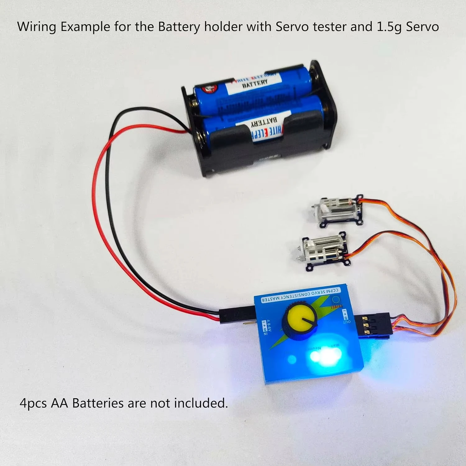 Servo Tester 3CH Digitale ESC  - Battery Case Storage recensie en prijs
