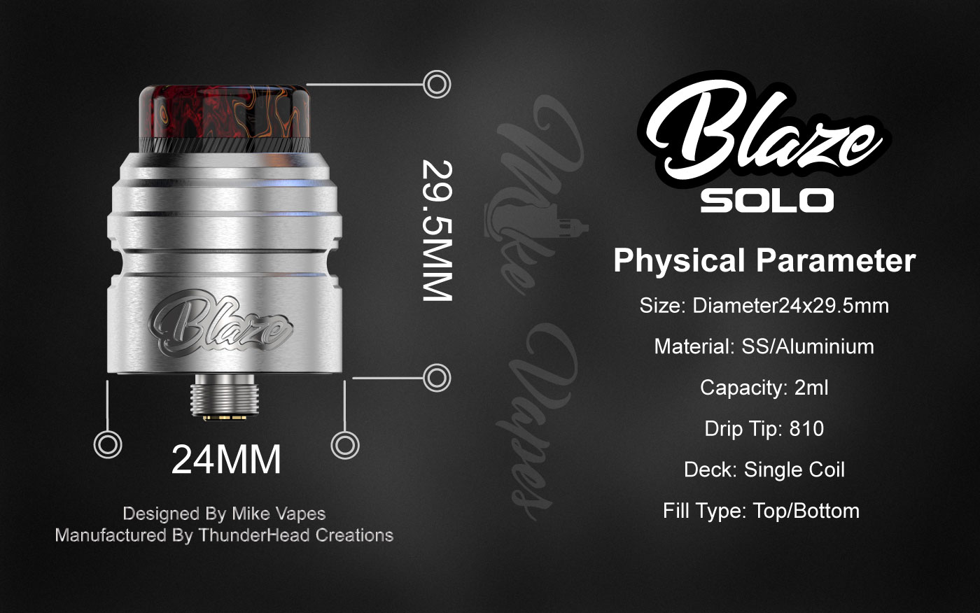 Originele ThunderHead Creation - Rda Atomizer Deck recensie en prijs