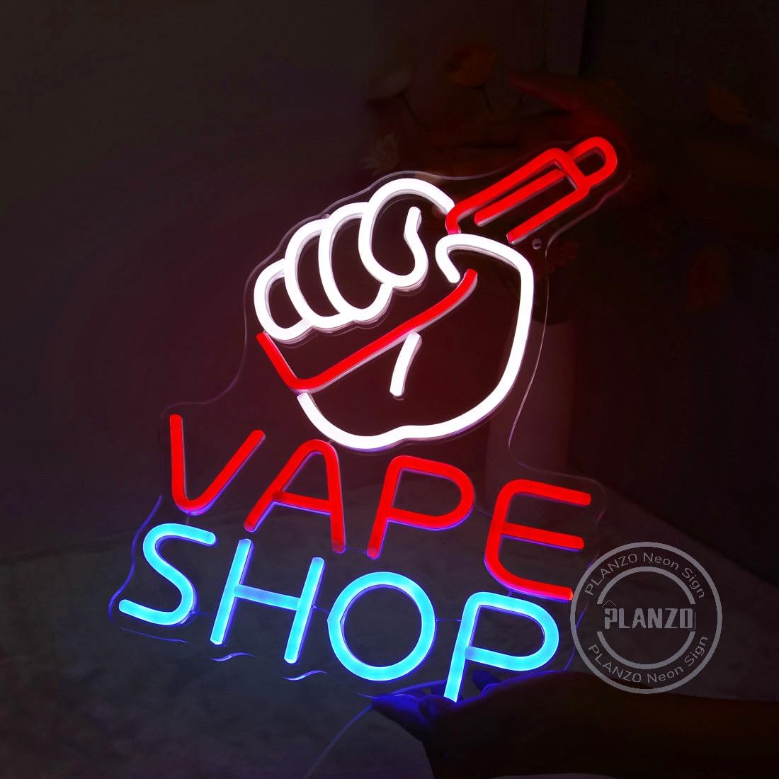 Vape Winkel Neon Bord Voor Roo - Vaping Store recensie en prijs