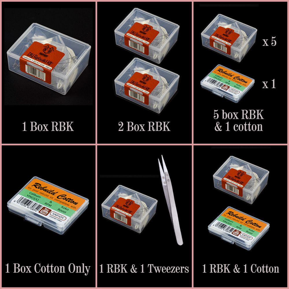 Originele Vapjoy Diy Rebuild K - Vape Accessory recensie en prijs