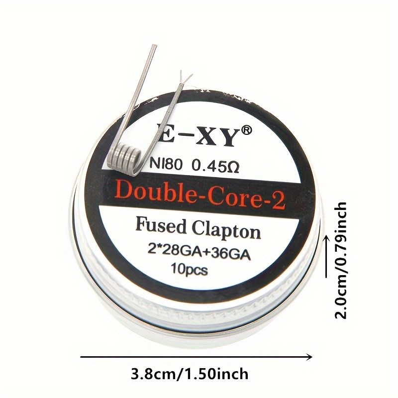 10 stks/doos, Nichrome Gesmolt - Coil Building Kit recensie en prijs