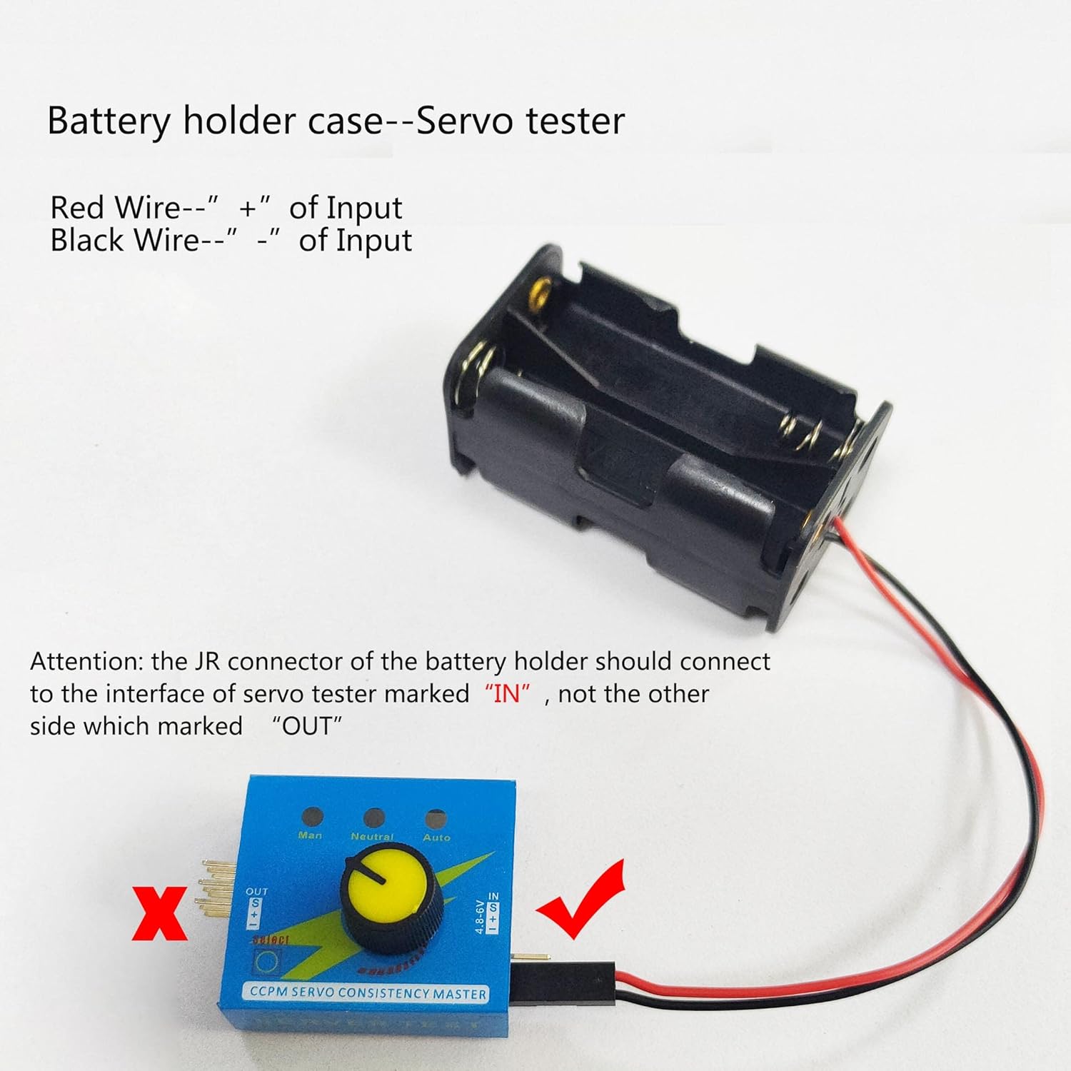 3CH Digitale Servo Tester ESC  - Battery Case Storage recensie en prijs
