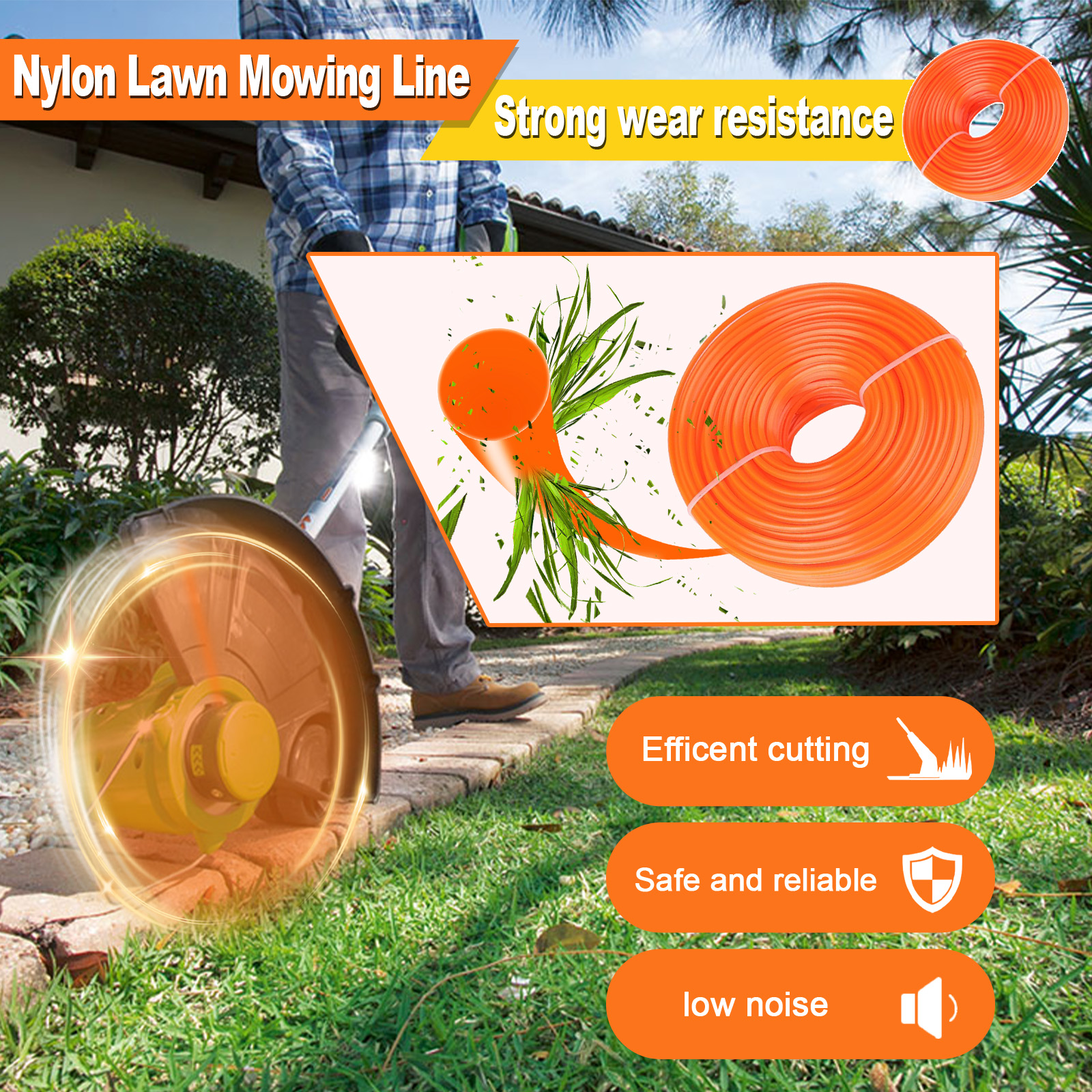 1.6mm ~ 3mm * 15M Ronde Nylon  - Dry Herb Vaping Accessories recensie en prijs