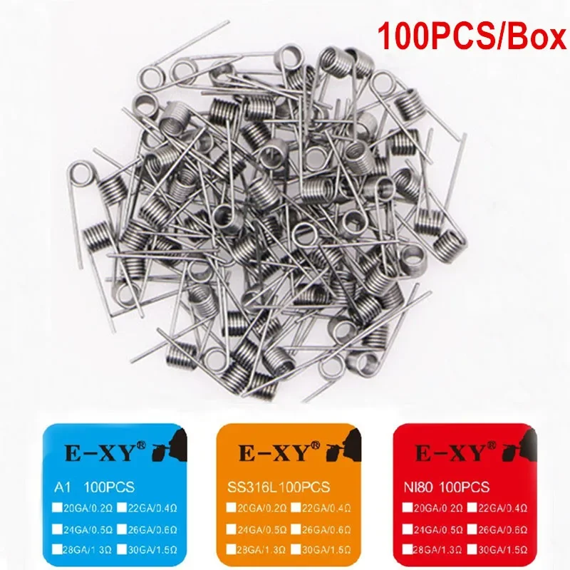 100 stks/doos Prebuilt Coil Dr - Coil Building Kit recensie en prijs