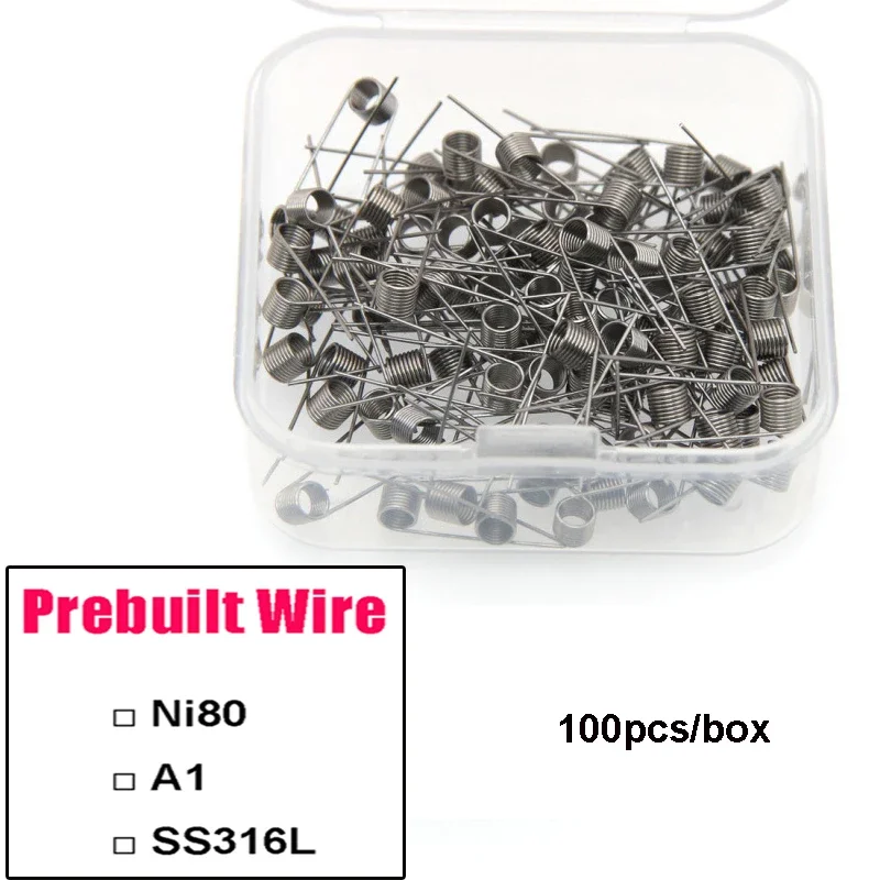 100 stks/doos Prebuilt Coil Dr - Coil Building Kit recensie en prijs