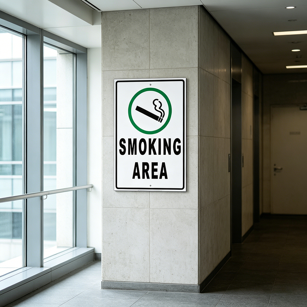 Veiligheidsbord Roken en vapes - Vaping Store recensie en prijs