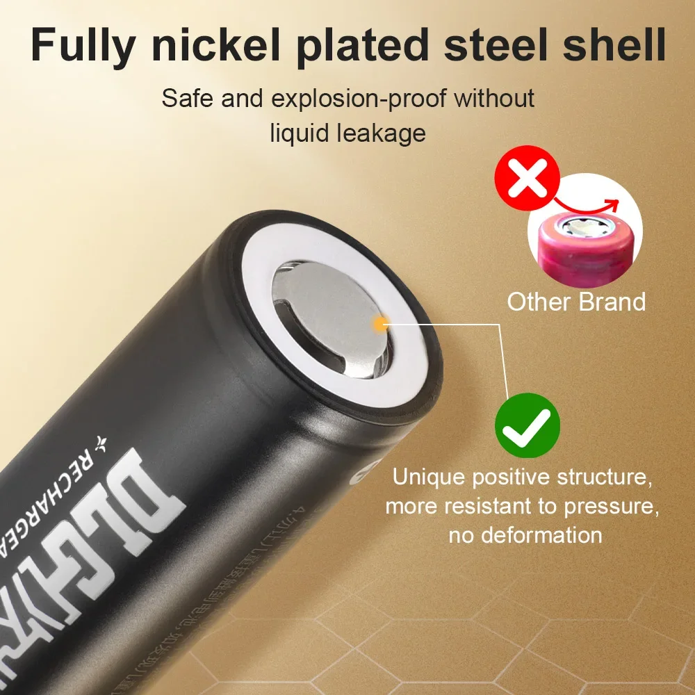 DLGPOWER 21700 3.7V 5000mAh Ho - Vaping Goods recensie en prijs
