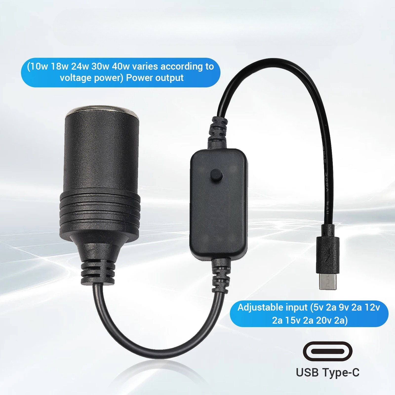1pc 5V 2A USB Naar 12V Sigaret - Accessories Experts Vape recensie en prijs