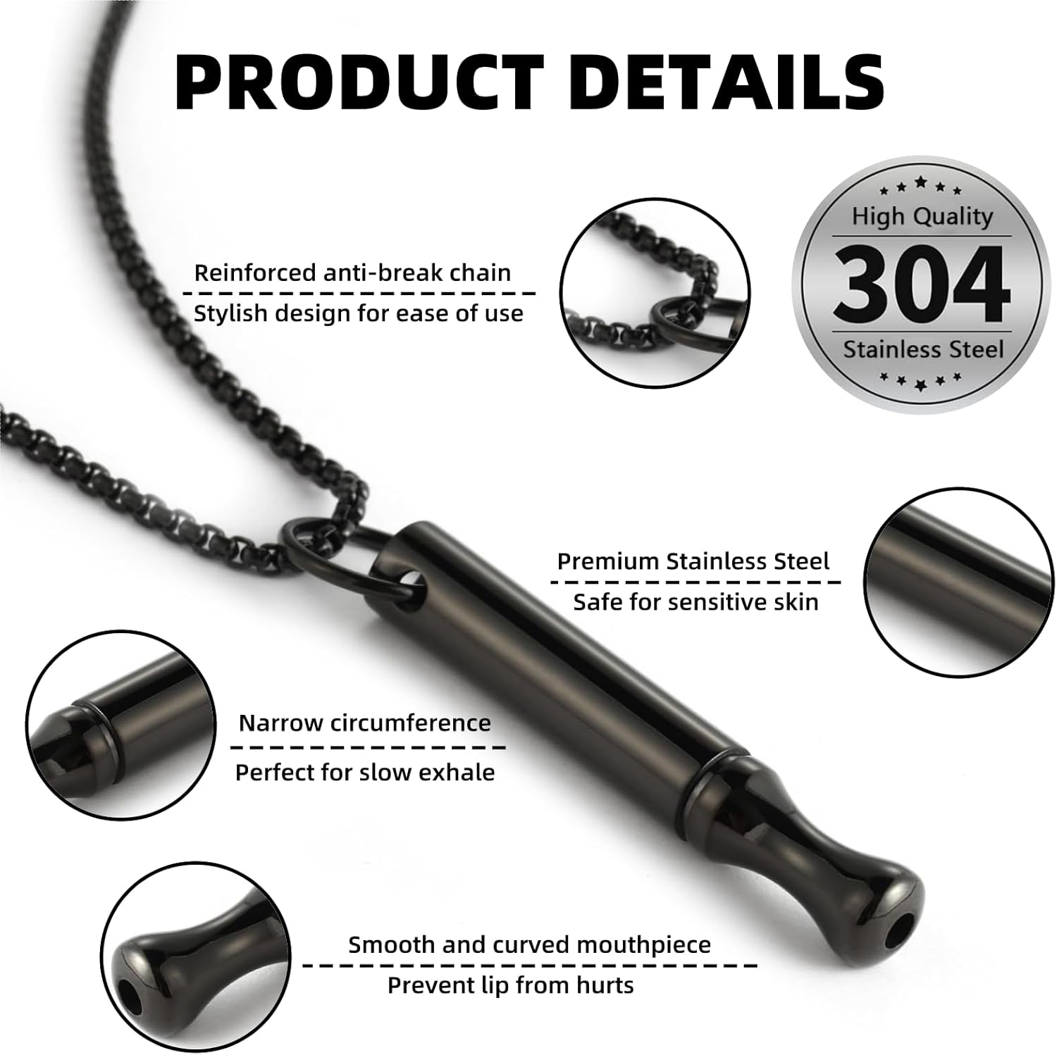Ademhalingsketting van titaniu - Vape Accessory recensie en prijs