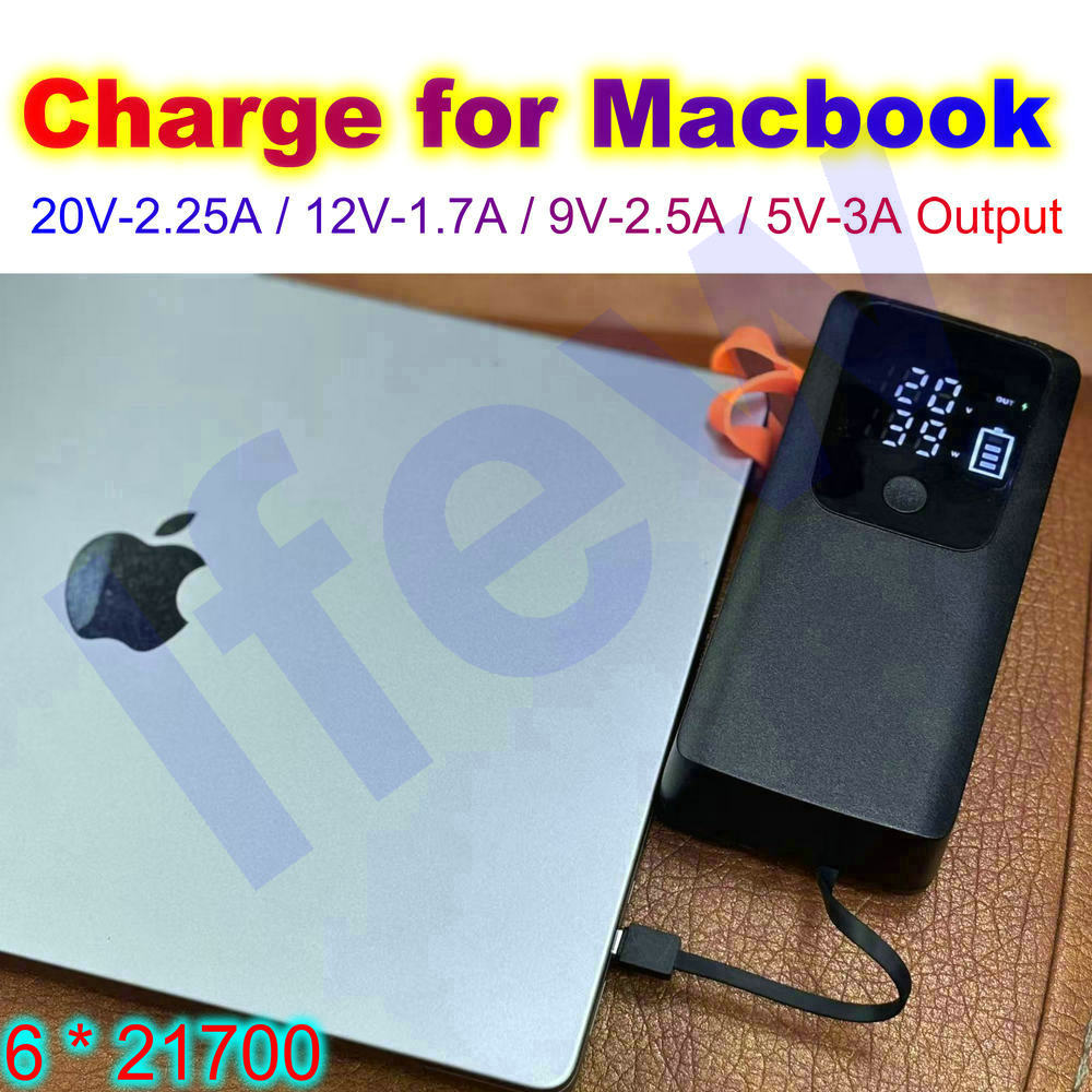 45W Power Bank Shell 21700 Bat - Battery Case Storage recensie en prijs