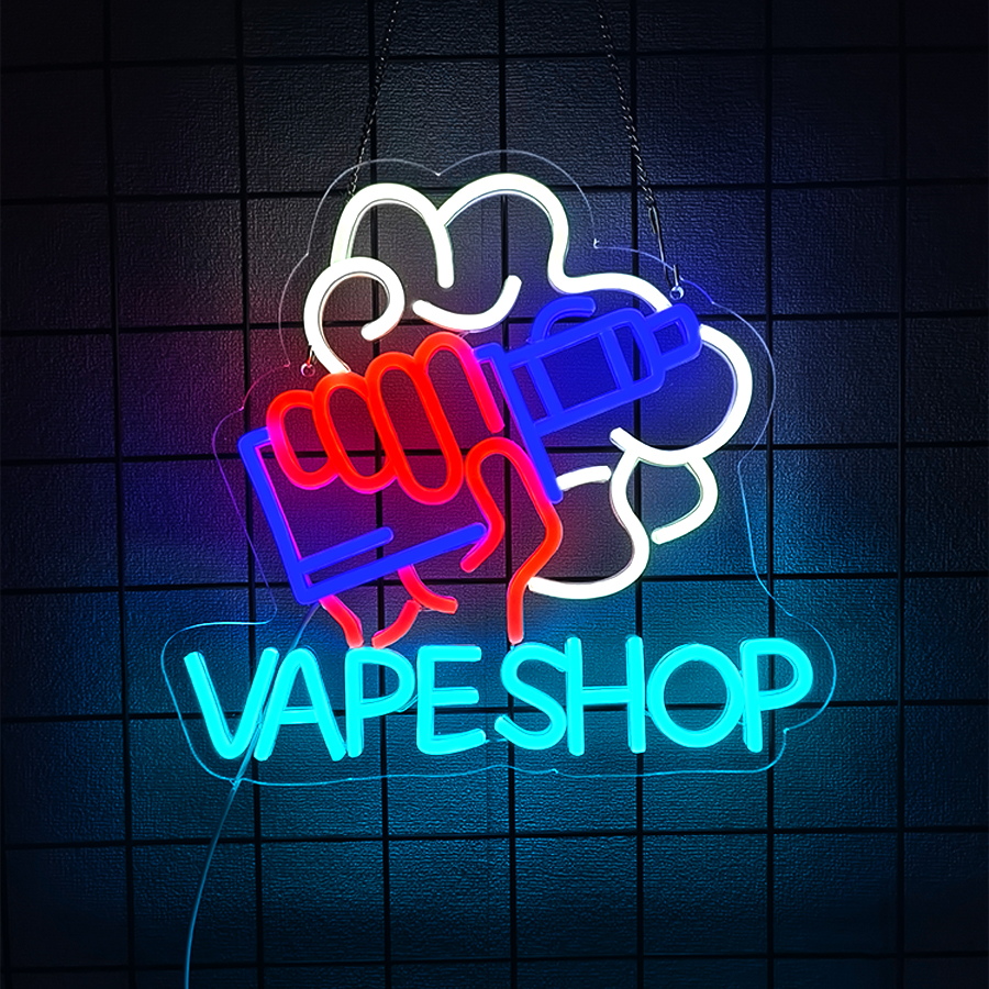 Smoke Series Neon Sign voor wa - Vaping Store recensie en prijs