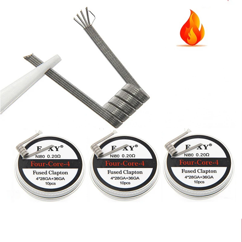 10 stks/doos Ni80 Prebuilt Coi - Coil Building Kit recensie en prijs