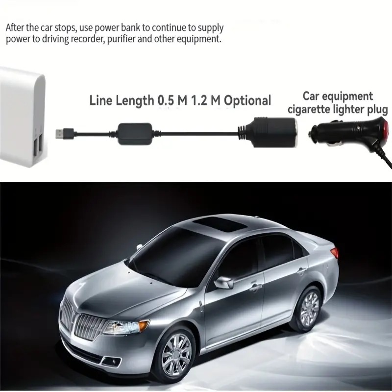 1pc 5V 2A USB Naar 12V Sigaret - Accessories Experts Vape recensie en prijs